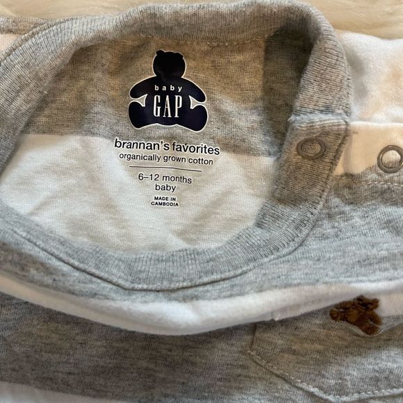 GAP Baby Brannan’s Favorites Mix & Match Onsie & Shorts Set | SZ 6-12M - Picture 9 of 12